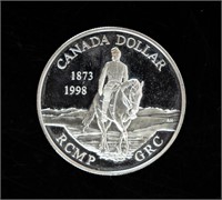 Coin 1998 92.5% Silver Comm RCMP-Gem BU