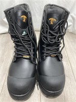 Prospector Men’s Steel Toe Boots Size 10 (Light