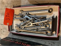 Mixed lot of wrenches