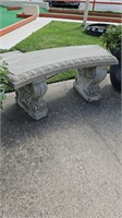 38"×15"×16" cement bench