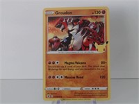 Pokemon Card Rare Groudon Holo Stamped