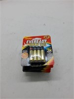 4 packs of eveready AAA batteries