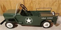 1950's Military Jeep Pedal Car By AMF