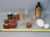 Old Ointment & Misc Bottles