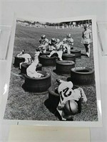 Goodyear race car tire advertisement  on Vintage