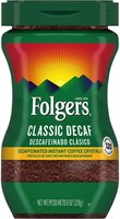 Folgers Classic Decaf Instant Coffee 8 oz, 2 Pack
