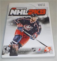NHL 2K9 Nintendo Wii Game CIB