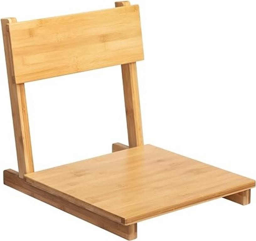 Abocofur Bamboo Portable Floor Chair,