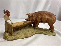 VINTAGE 1978 LOWELL DAVIS SLIM PICKENS PIG AND