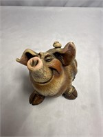 VINTAGE BEASTIES OF THE KINGDOM PIG FIGURINE