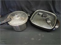 Electric skillet & pressure cooker