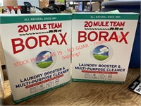 2ct.Borax laundry booster& multipurpose cleaner