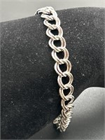 Sterling Silver Bracelet, Total Weight 11.8g