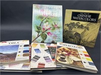 Books on Oil & Watercolor Paint Palettes