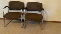 Pair Waiting Room Chairs