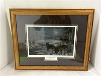 “Moonlight Crossing” by Mary Pettis Picture Frame