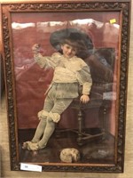 19th Century Framed Lithograph