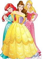 Disney princesses cardboard Cutout