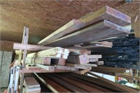 Mixed Lot of Lumber and  Metal Studs