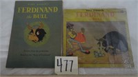 (2) Walt Disney Ferdinand the Bull Books