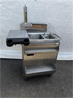 Portable Stainless Steel 2-bay Sink