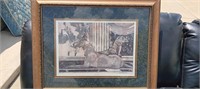 Greyhound Picture 30.5" x 25"