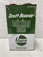 Castrol Scott Bonnar 1 gallon mixing can
