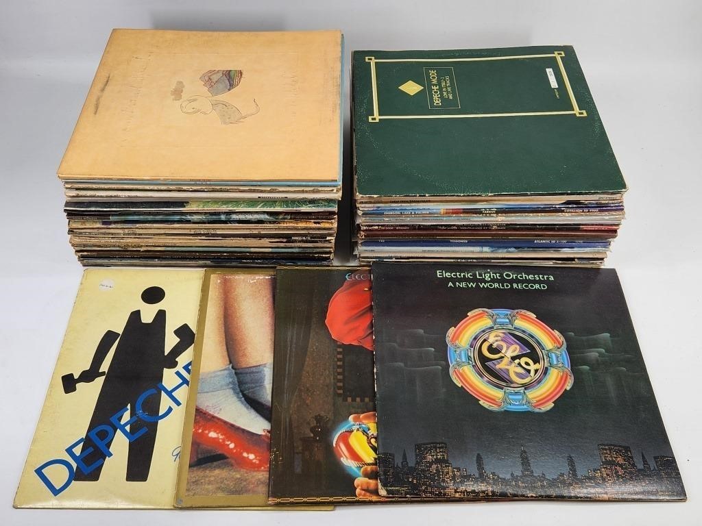 LARGE ASSORTMENT OF VINTAGE VINYL LP RECORD ALBUMS
