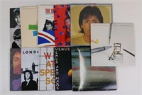 11pc Vtg Beatles, McCartney & Wings Record Albums
