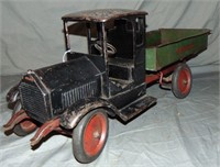 Early Sturdy Toy Packard Dump Truck