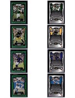 Lot of 4 2023-24 Panini Prizm Green Waves