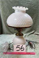 Hobnail Lamp