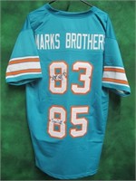 MARKS BROTHERS DUAL AUTO CUSTOM DOLPHINS JERSEY
