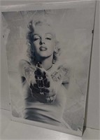 Marilyn Monroe Holding Gun Print 20x30"