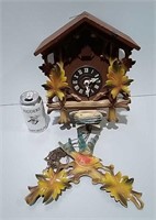 West Germany Cuckoo Clock Parts E. Scheckenbecher