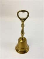 Brass Bell and Bottle Opener.  5.5" tall