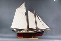 Boat model of schooner Emma C. Berry