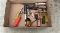 Lot of Misc, Screwdrivers and Socket Drivers