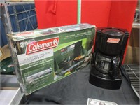 Coleman Cook Stove With Coleman Coffee Maker