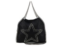 Stella McCartney Black Star Shoulder Bag