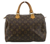 Louis Vuitton Monogram Speedy Handbag 30