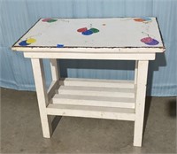 Painted Childs Side Table
