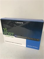 (SEALED) LINKYS 16 PORT WITH 8 PORT  POE+ 1000