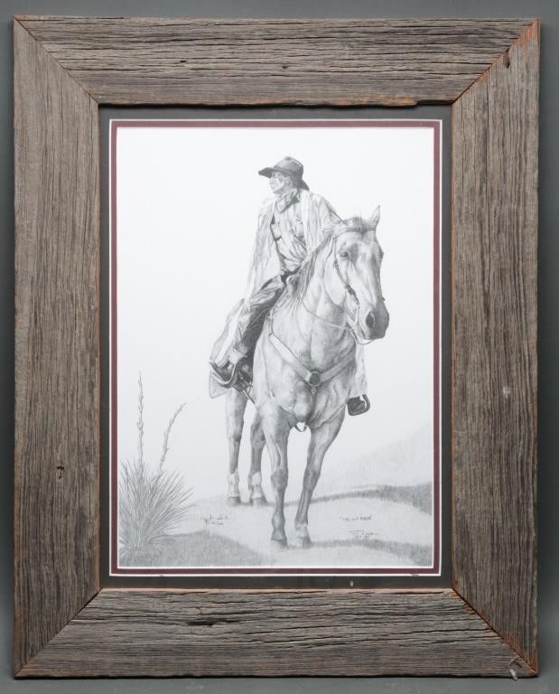Monte White "The Out Rider" Ltd Edition Print
