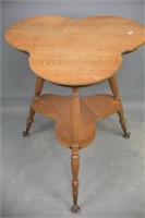 Cloverleaf Oak Parlour Table