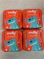 (Set of 4) Welly Flex Fabric Adhesive Bandages  As