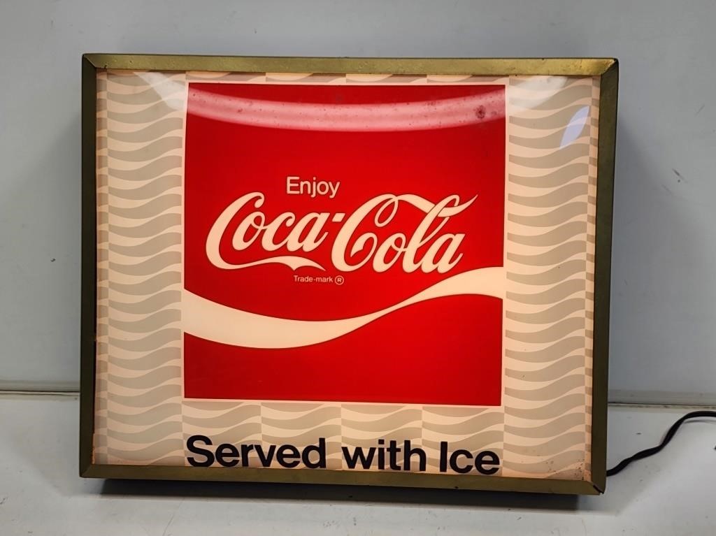 Coca-Cola Light-Up Sign