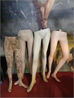 Vintage Mannequin leg Lot Sizes 38 -41"