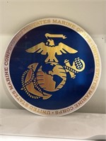 Holographic marines sign