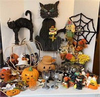 Huge Lot Of Halloween Decorations